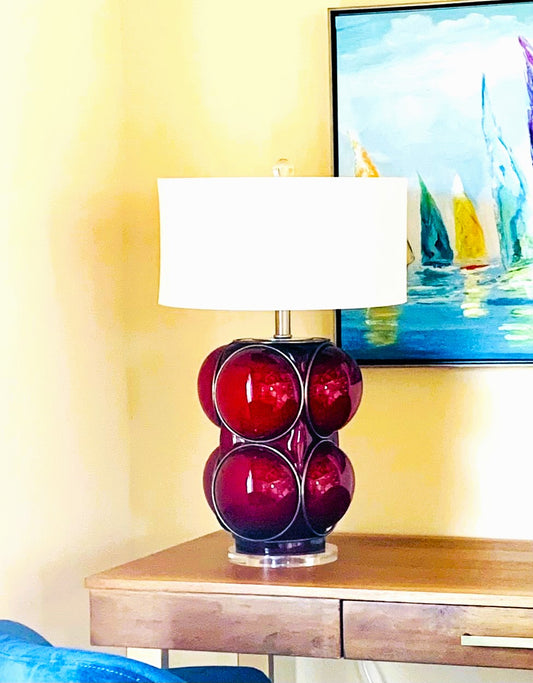 Glass Bubble Lamp